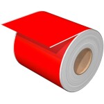 Weidmüller 2528310000 EL 100 MM RT 30M označovač zmršťovacích bužírok Druh montáže: nalepenie Potlačiteľná plocha: 100 x 30000 mm červená 1 ks; 2528310000