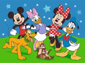 Trefl - Puzzle - Mickey Mouse a priatelia