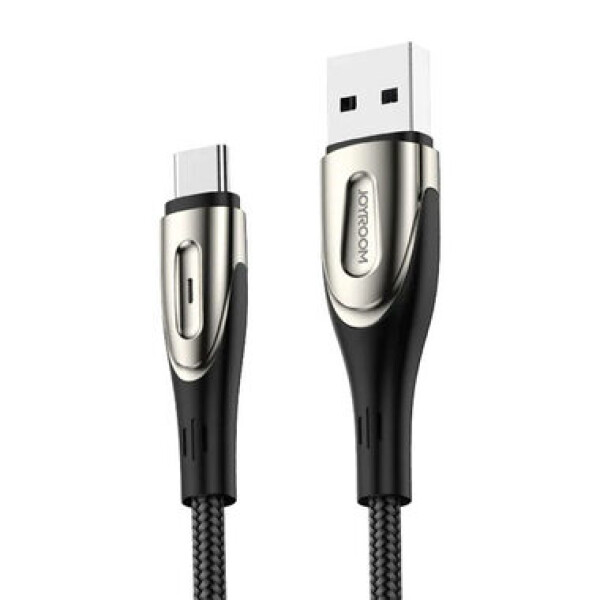 Joyroom Sharp S-M411 Nabíjací kábel USB-A (M) - USB-C (M) 2.4A 3M čierna (S-M411 Type-C 3m)