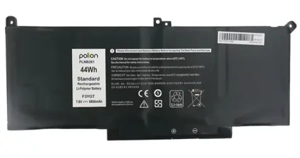 Trx Polion F3YGT / Batéria pre notebook / DELL Latitude 7280, 7290, 7380, 7390, 7480, 7490 / 5 800 mAh / 44 Wh (TRX-PLNB261)