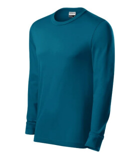Tričko Resist LS unisex petrol XL