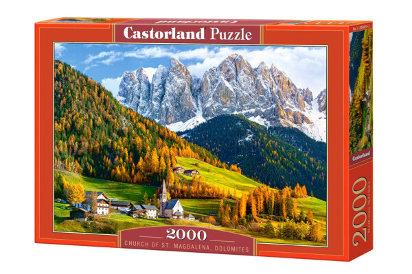 Mamido Puzzle 2000 dielikov Kostol sv. Magdalény, Dolomity