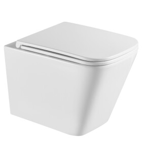 INVENA - Závesná WC misa FLORINA, vrátane soft/close sedátka CE-94-001-L