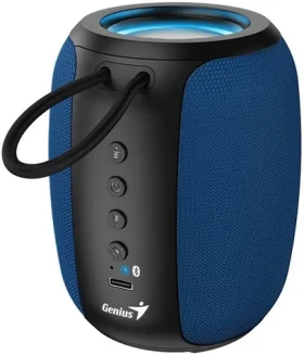 Genius repro SP-915BT čiernomodrá / Bluetooth 5.3 / 5W / mikrofón / Copilot AI komunikácia / USB-C nabíjanie (31730052402)