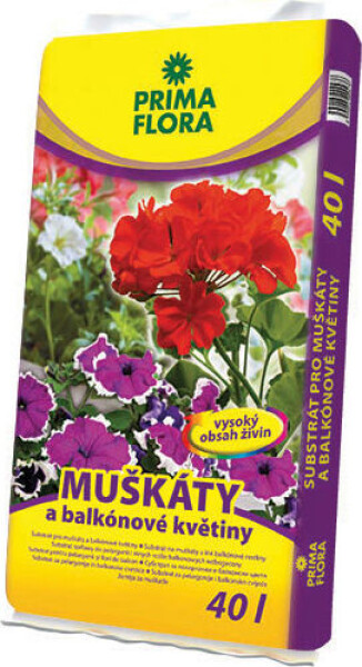 AGRO PRIMAFLORA Substrát pre muškáty 40 l