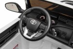 Mamido Detské elektrické autíčko Toyota Hilux 4x4 biele