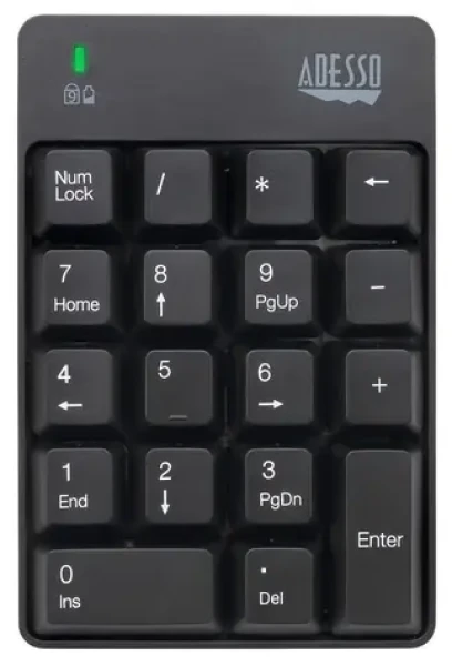 Adesso WKB-6010UB / bezdrôtová numerická klávesnica / USB 2.4GHz (WKB-6010UB)