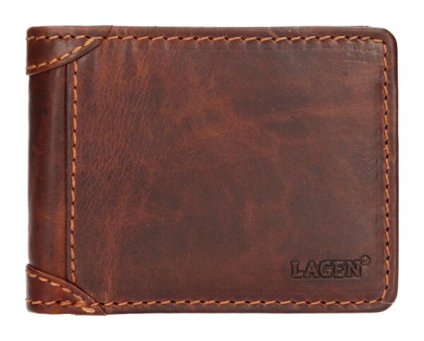 Pánska kožená peňaženka Lagen 511461/M Brown