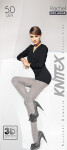 Knittex 12005 Pančuchové nohavice Rachel Melange 5-XL káva 5-XL