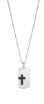 Viceroy Originálny pánsky náhrdelník s krížikom Beat 75298C01010