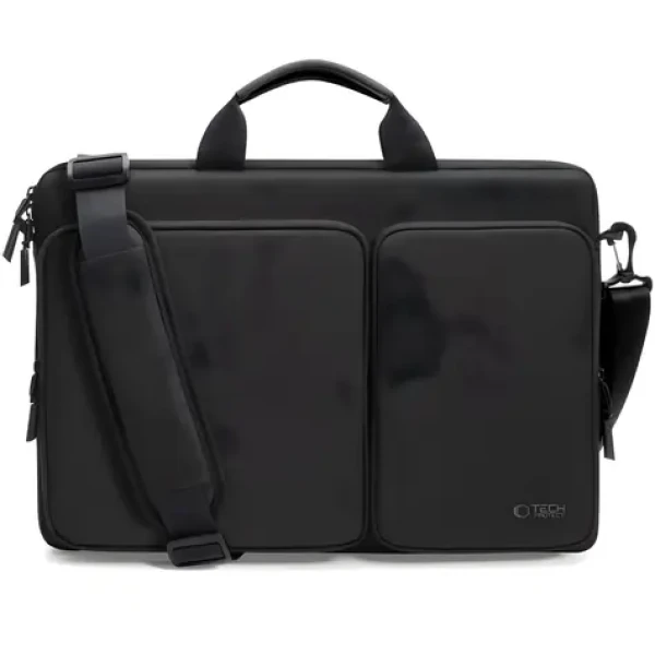 Tech-Protect Defender 17” čierna / Taška pre notebook