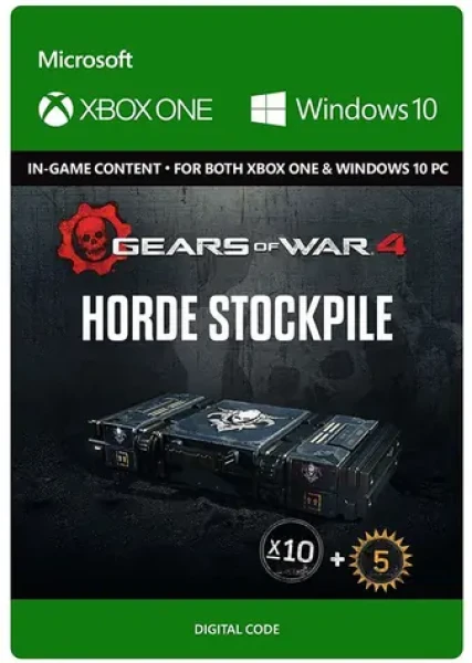 XONE Gears of War 4: Horde Booster Stockpile / Elektronická licencia / Akčné / Angličtina / od 18 rokov / Herný obsah (7LM-00011)
