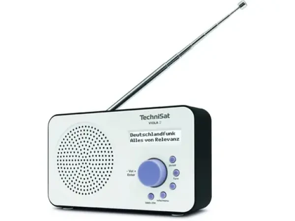 TechniSat VIOLA 2 bielo-čierna (V057H)