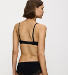 Triumph - LOVELY MICRO Push-up: mäkké mikrovlákno Triumph BLACK 85D