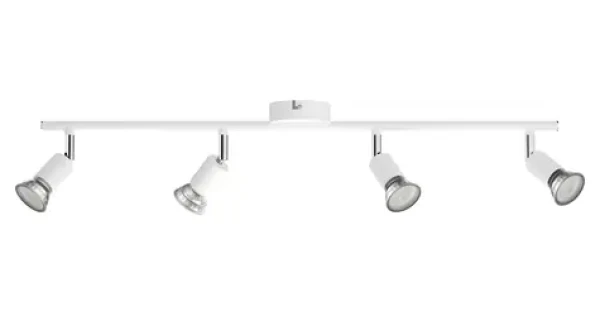 Philips Limbali biela / Bodové svietidlo / 4X GU10 / 50W / bez zdroja / IP20 (SKL000407624)