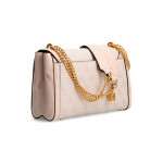 GUESS kabelka Katey Flap Logo ružová Ružová