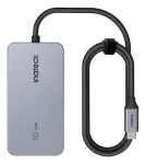 Inateck HB2027 / USB-C hub 7v1 / HDMI 4K/30Hz / 3x USB-A 3.2 / USB-C / SD/microSD (HB2027_DARK GRAY)