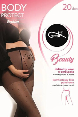 Pančuchy Gatta Body Protect wz.02 20 den 2-5 nero 4-L