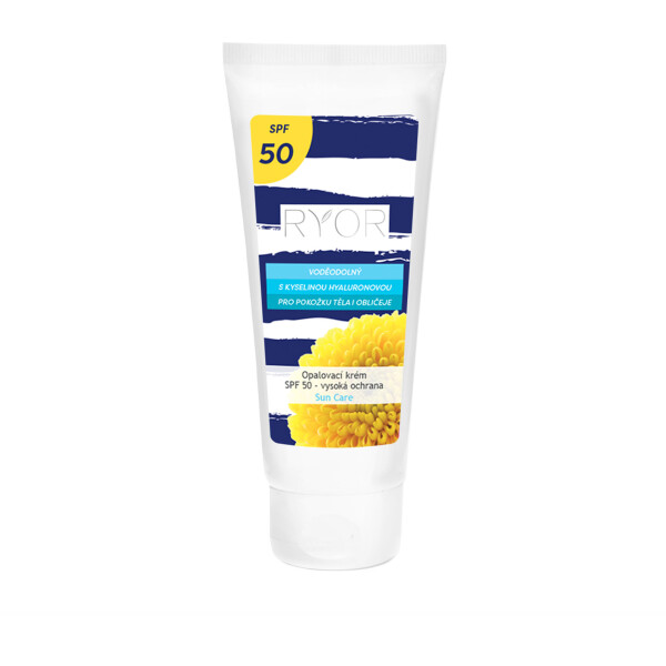 RYOR - Opaľovací krém SPF 50 - vysoká ochrana