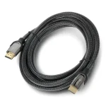 Akyga Kábel HDMI 2.1 (M) 3 m čierny / Kábel HDMI / tienený meď / 4K/8K / 48 Gbps (AK-HD-30S)