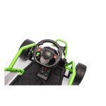 Mamido Elektrická driftovacia motokára TORNADO 2x150W 24V zelená