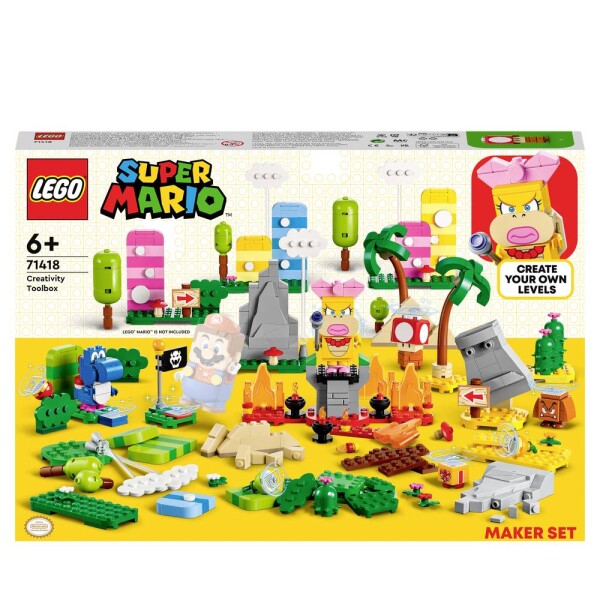 LEGO® Super Mario ™ 71418 Tvorivý box - set pre tvorcov