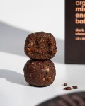 Vilgain Mini Energy Balls BIO – horká čokoláda 36 g (2 x 18 g)