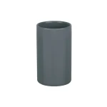 Spirella TUBE kelímok na kefky tmavo šedý / keramika (7610583198921)