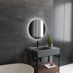 Zrkadlo s LED osvetlením Naturel Iluxit 60x60 cm ZIL60KLED ZIL60KLED
