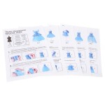 Mamido Súprava malej návrhárky s modrými materiálmi a doplnkami