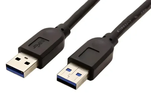 Roline USB 3.0 A(M)-A(M) čierna / Kábel / Prepojovací / 5Gbps / 3 m (11.02.8971)