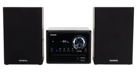 Aiwa MSBTU-300 čierna / Mikrosystém / 20W / Bluetooth 4.2 / CD / USB / FM (MSBTU-300)