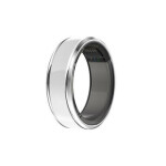 CUBE1 SMART Ring veľ. 8 (18.4mm) biela / Chytrý prsteň / Bluetooth 5.1 / 5ATM