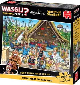 JUMBO Puzzle WASGIJ Original Efteling: Sindibádov svet!