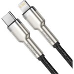 Baseus CATLJK-B01 Kábel USB-C (M) - Lightning (M) 2 m čierna / 20W (CATLJK-B01)