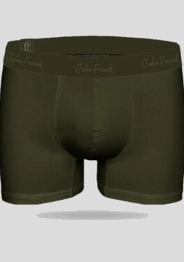 Pánske boxerky John Frank JFBMOD10 XXL Olivová