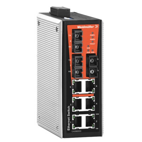 Weidmüller IE-SW-VL09T-6TX-3SC priemyselný ethernetový switch; 1240980000