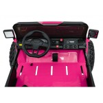 Mamido Elektrické autíčko Extreme Sport 4x4 s premenlivou veľkosťou ružové