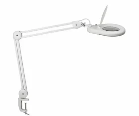 Maul Viso 8263402 biela / Lupová LED lampa / so svorkou / 3 dioptrie / 660 lm / 6500K (8263402)