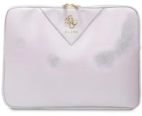 Guess 4G Triangle fialová / Obal pre notebook / 14" (GUCS14ZPGSTEGU)
