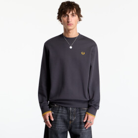 Mikina FRED PERRY Crew Neck Sweatshirt Grey L