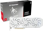 PowerColor Radeon RX 9060 XT Hellhound Spectral White 16GB / Grafická karta / GDDR6 / 1x HDMI + 2x DP / 550W (RX9060XT 16G-L/OC/WHITE)