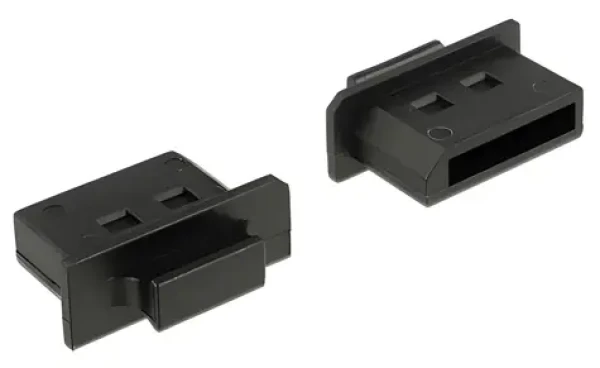 DeLock DisplayPort čierna / Ochranná krytka / ABS / 10 ks/balenie (64025)