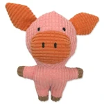 HAVE A PET Plyšové prasiatko ružové 20 cm / Hračka pre psov / S pískatkom / Polyester (854-344784)