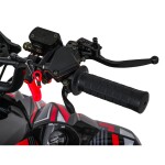 Mamido Detská benzínová štvorkolka RamiGO DESERT STORM LIFT 125CC červená