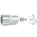 Hazet 850 850-5 vonkajší šesťhran zásuvka 5 mm 1/4 (6,3 mm); 850-5