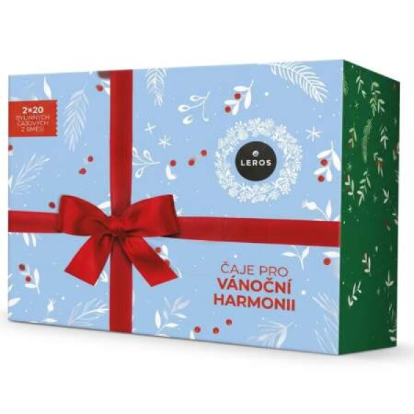 LEROS Čaje pre vianočnú harmóniu 6 bylinkové vianoce + čaj kúzelné vianoce 1 x 1 set