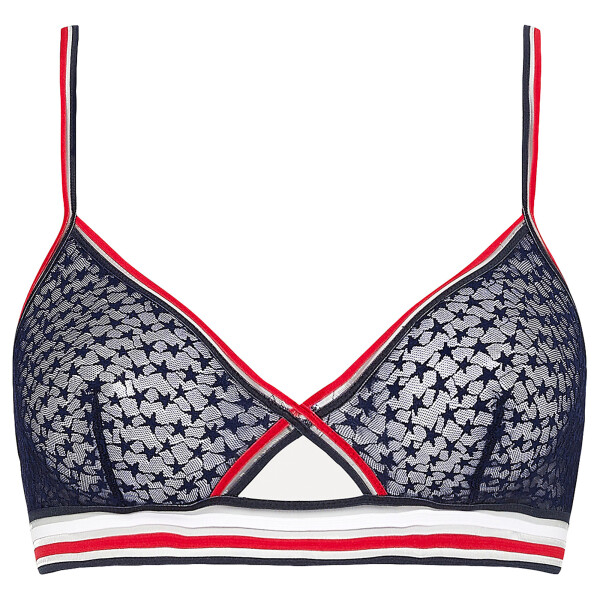 Dámska spodná košeľa s pruhmi UW0UW02762-DW5 - Tommy Hilfiger M