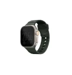 UNIQ Stride FKM remienok pre Apple Watch 49 46 45 44 mm - MOSS GREEN (zelená) (8886463688595)