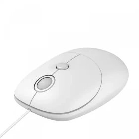I011 Seagull biela / Myš / USB / 2400 DPI (IMOF011)